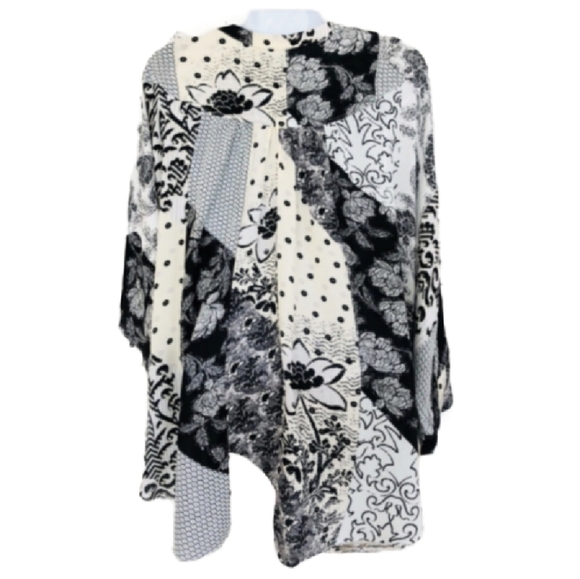 Anthropologie Maeve Liden mixed material Top - Picture 6 of 6